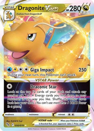 Dragonite VSTAR (050/078) [Pokémon GO] | Silver Goblin