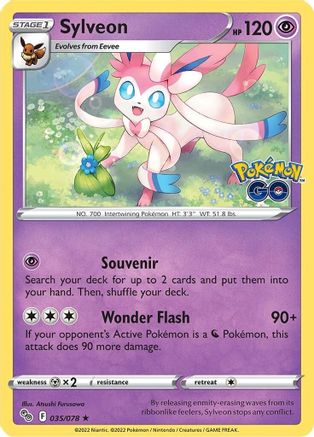 Sylveon (35) Reverse Holofoil - Pokemon GO