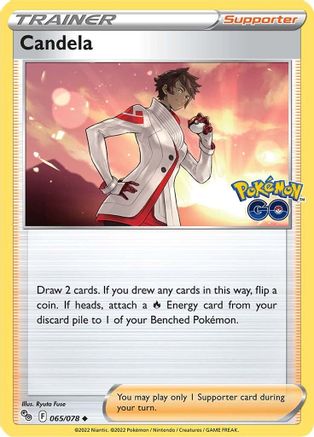 Candela (065/078) [Pokémon GO] | Silver Goblin