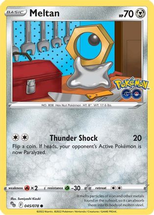 Meltan (045/078) [Pokémon GO] | Silver Goblin