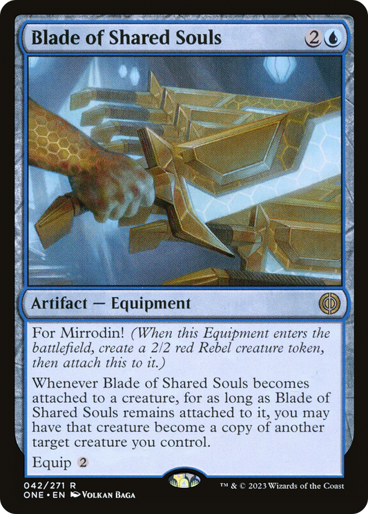 Blade of Shared Souls [Phyrexia: All Will Be One] Foil