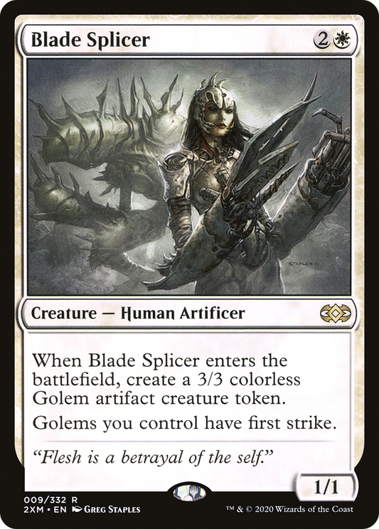 Blade Splicer [Double Masters] Foil