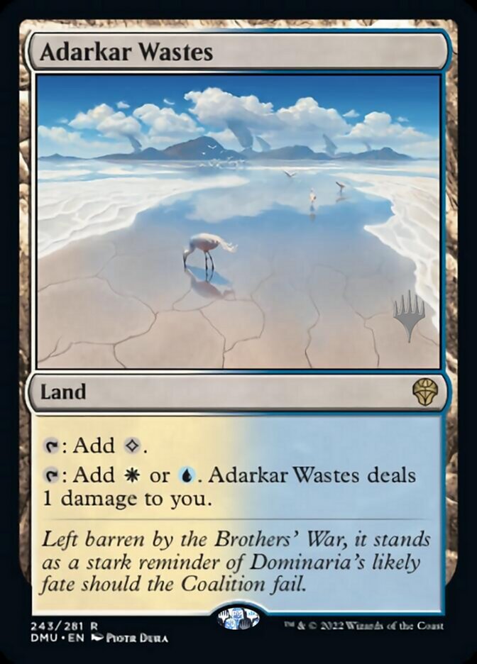 Adarkar Wastes (Promo Pack) [Dominaria United Promos] | Silver Goblin