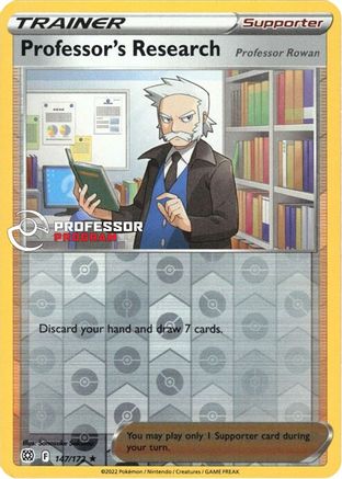 Professor's Research - 147/172 (2021) (147) Reverse Holofoil - Professor Program Promos