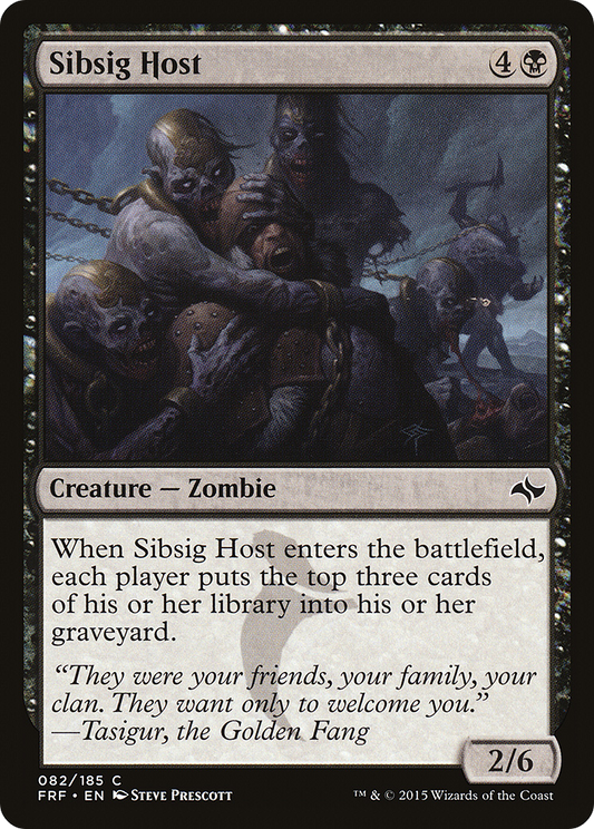 Sibsig Host [Fate Reforged] Foil