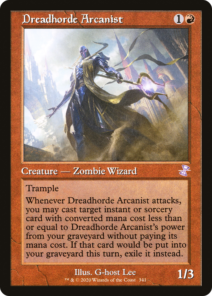 Dreadhorde Arcanist (Timeshifted) [Time Spiral Remastered] Foil