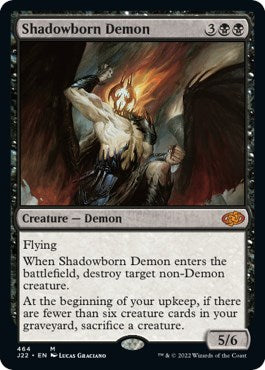 Shadowborn Demon [Jumpstart 2022] | Silver Goblin