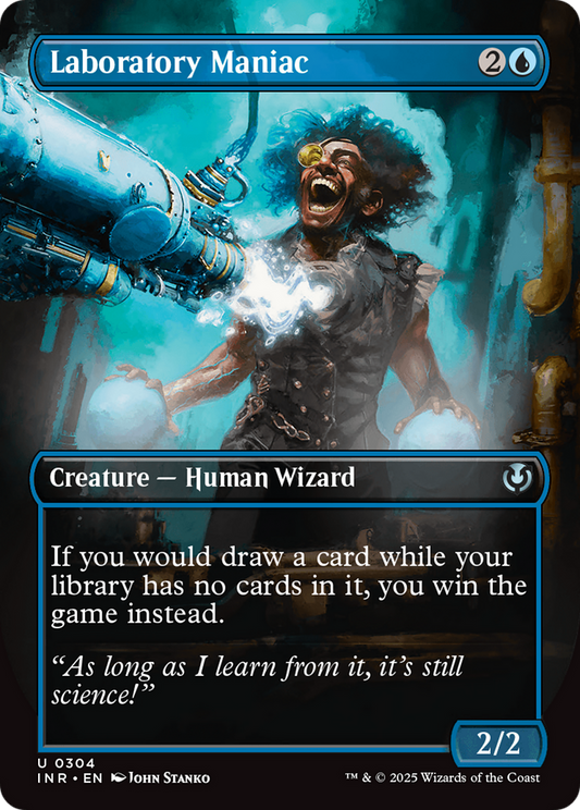 Laboratory Maniac (Borderless) Foil (304) - Innistrad Remastered