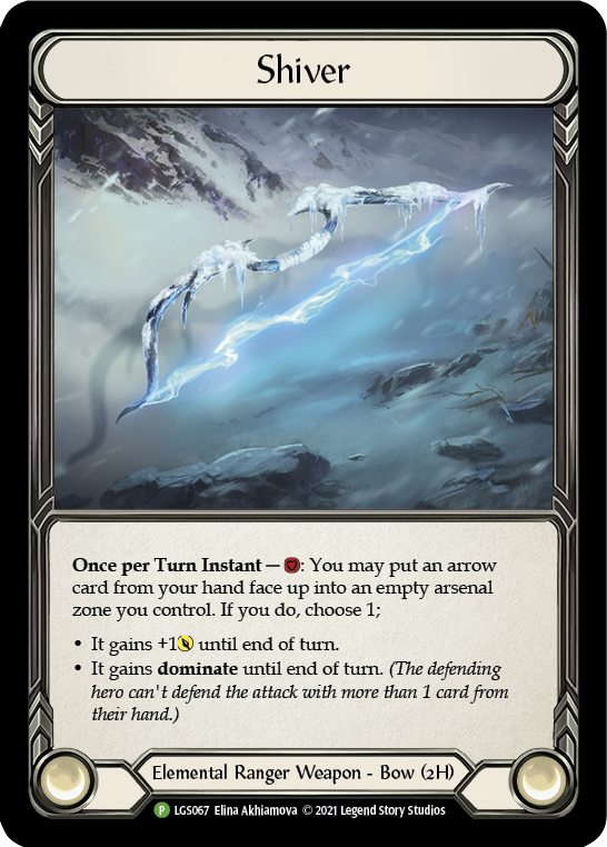 Shiver [LGS067] (Promo)  Cold Foil | Silver Goblin