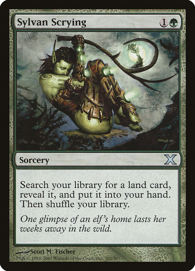 Sylvan Scrying [Tenth Edition] | Silver Goblin