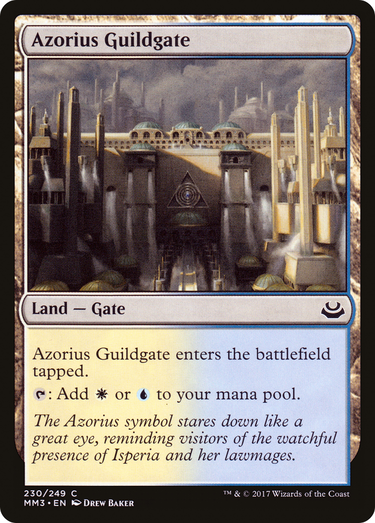 Azorius Guildgate [Modern Masters 2017] Foil