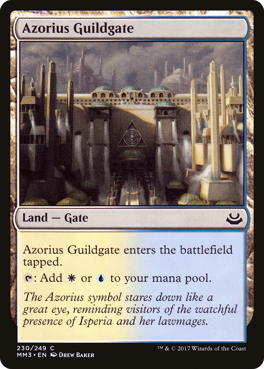 Azorius Guildgate [Modern Masters 2017] Foil