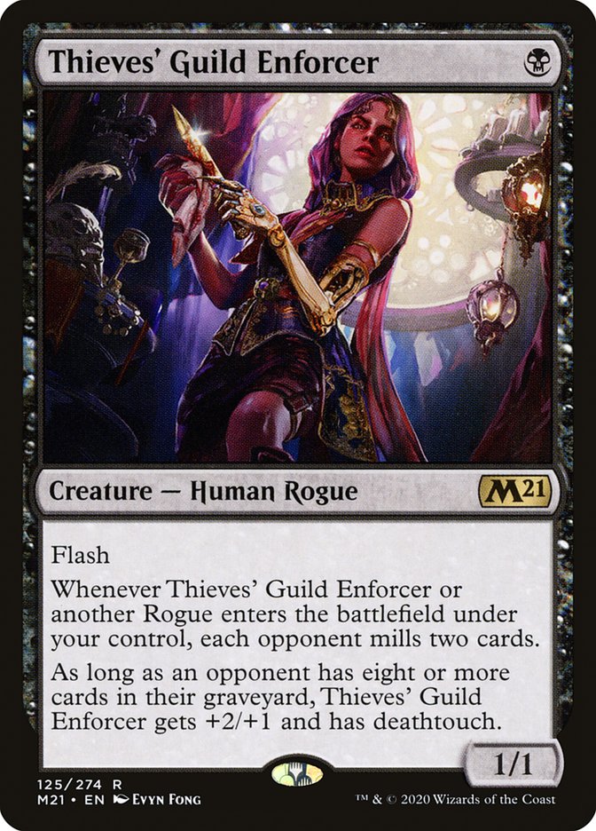 Thieves' Guild Enforcer [Core Set 2021] | Silver Goblin