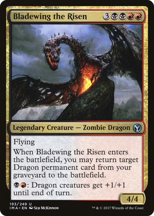 Bladewing the Risen [Iconic Masters] Foil