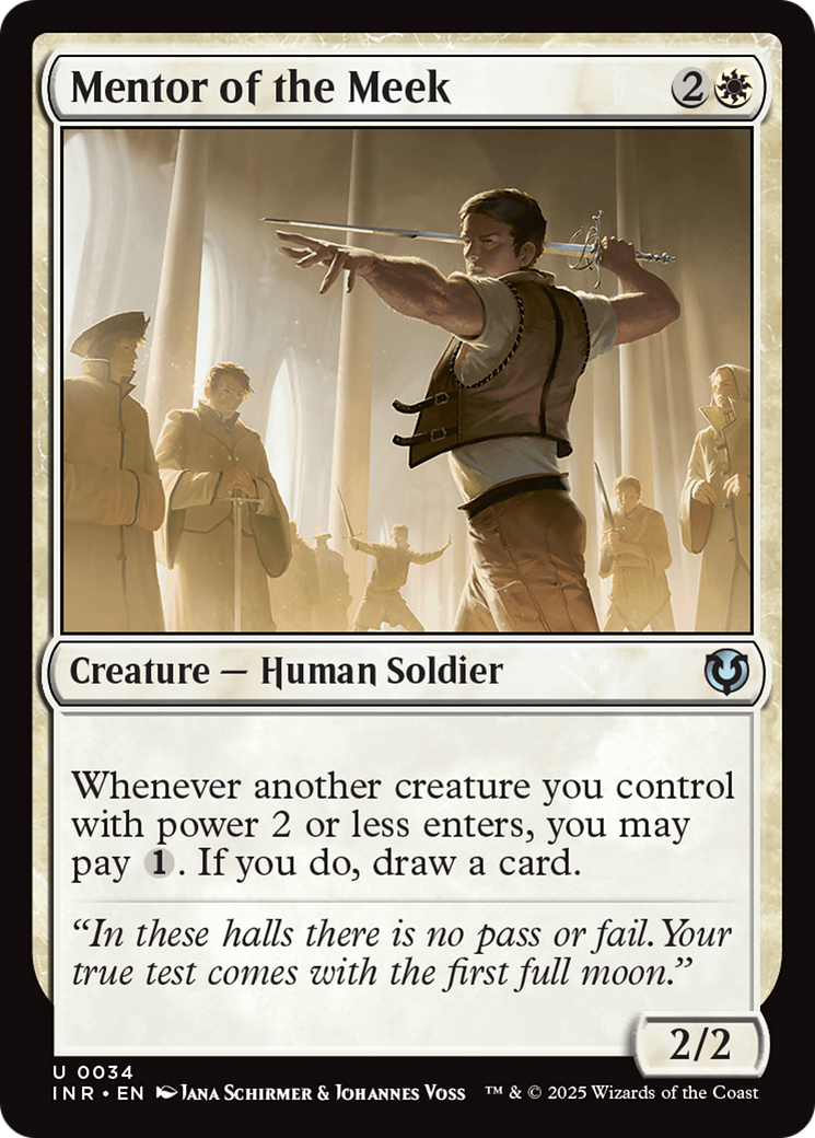 Mentor of the Meek Foil (034) - Innistrad Remastered