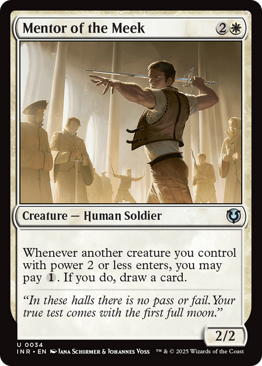 Mentor of the Meek Foil (034) - Innistrad Remastered