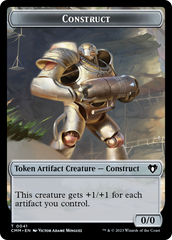 Thopter // Construct (41) Double-Sided Token [Commander Masters Tokens] | Silver Goblin