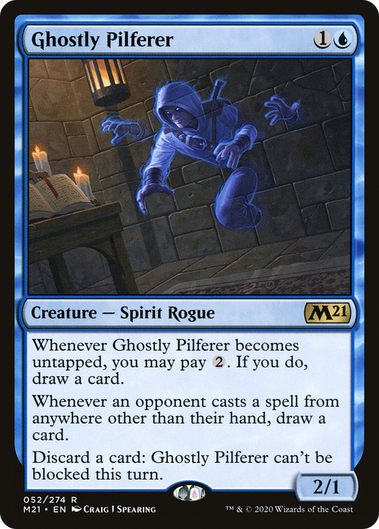 Ghostly Pilferer [Core Set 2021] Foil