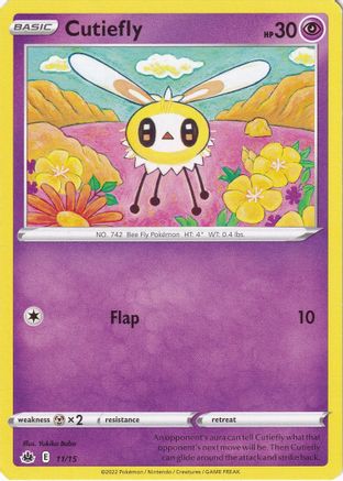 Cutiefly (11/15) [McDonald's Promos: Match Battle] | Silver Goblin