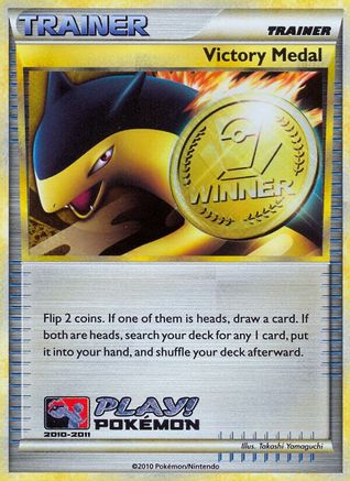 Victory Medal - 2010-2011 (Battle Road Spring) () Holofoil - League & Championship Cards