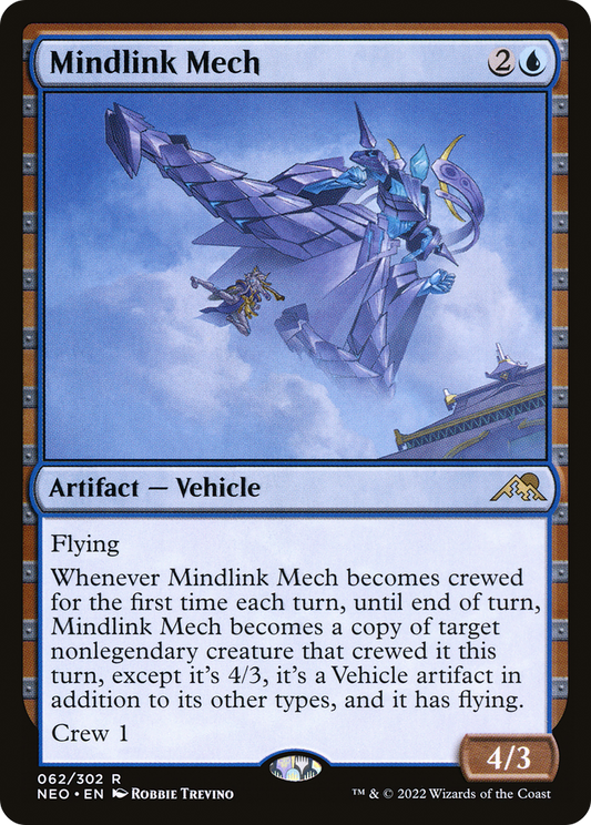 Mindlink Mech [Kamigawa: Neon Dynasty] Foil