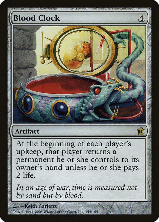 Blood Clock [Saviors of Kamigawa] Foil