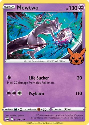 Mewtwo (56) Holofoil - Trick or Trade BOOster Bundle