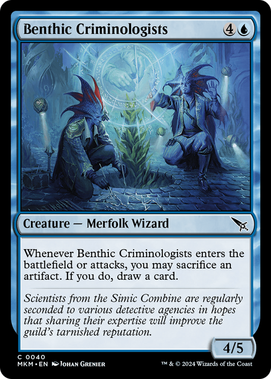 Benthic Criminologists [Murders at Karlov Manor] Foil