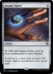 Arcane Signet [Phyrexia: All Will Be One Commander] | Silver Goblin