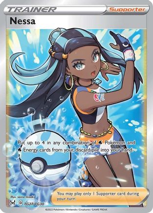 Nessa (TG27) Holofoil - Lost Origin Trainer Gallery