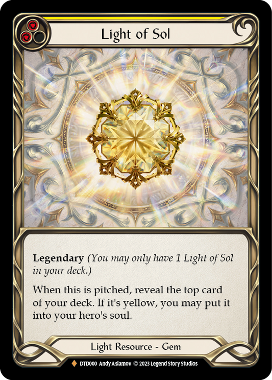 Light of Sol Rainbow Foil (DTD000) - Dusk till Dawn