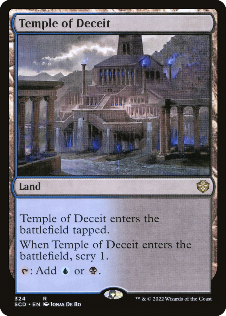 Temple of Deceit [Starter Commander Decks] | Silver Goblin