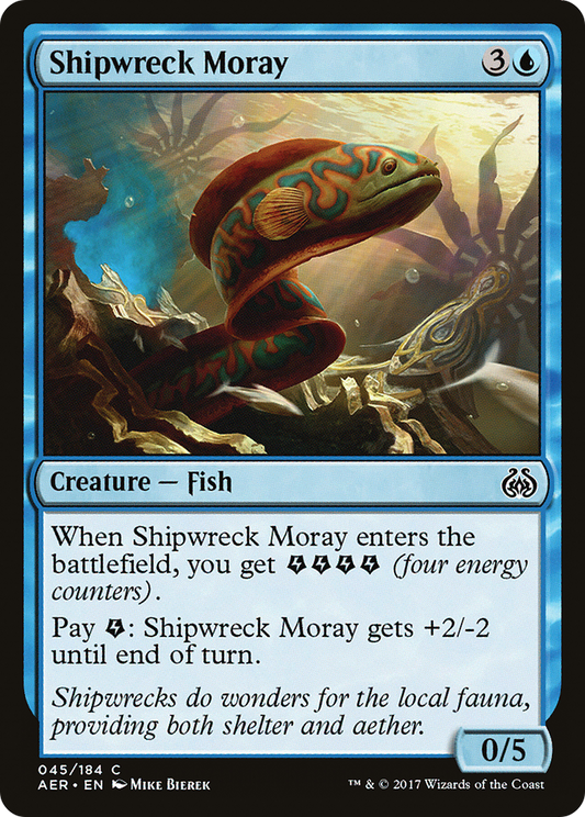 Shipwreck Moray [Aether Revolt] Foil