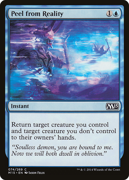 Peel from Reality [Magic 2015] Foil