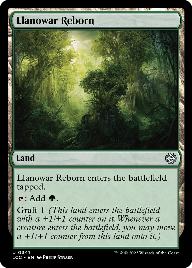 Llanowar Reborn (341) - The Lost Caverns of Ixalan Commander