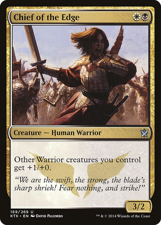 Chief of the Edge [Khans of Tarkir] Foil