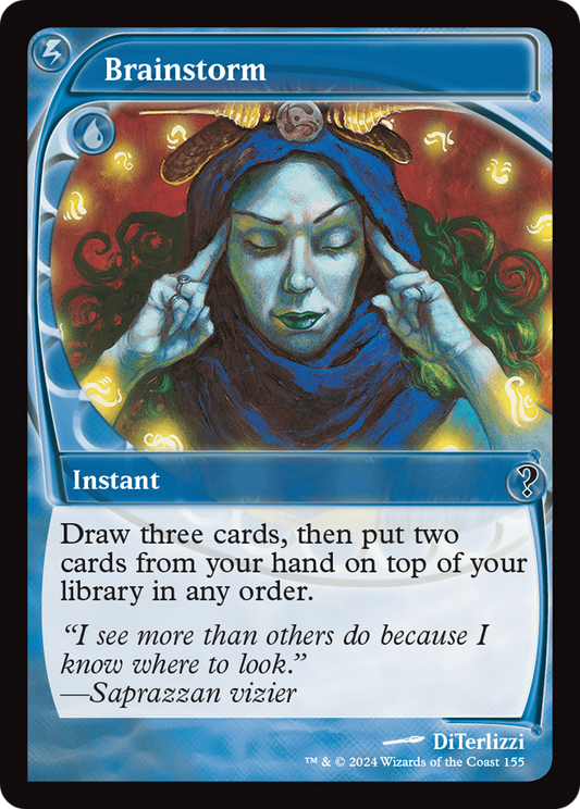 Brainstorm (Future Sight) [Mystery Booster 2] Foil