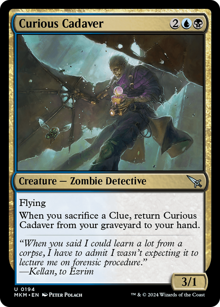 Curious Cadaver [Murders at Karlov Manor] Foil