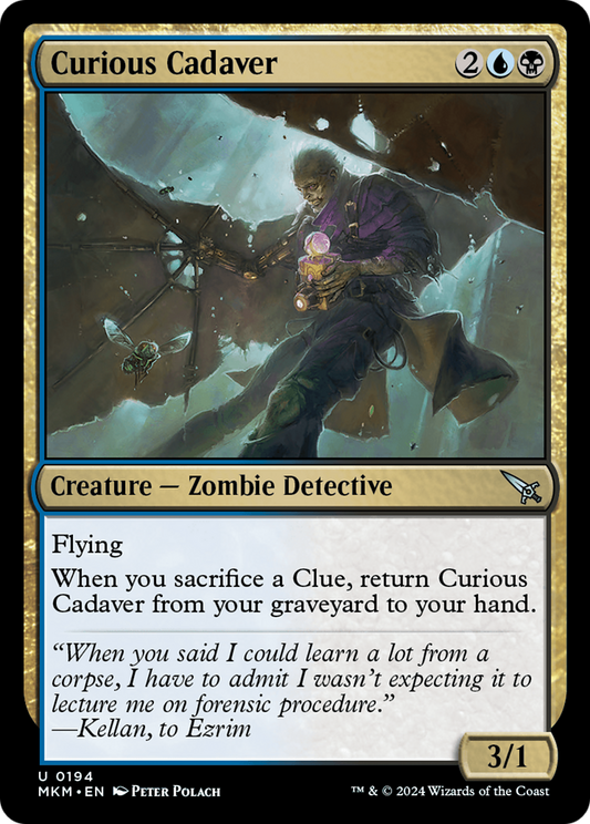 Curious Cadaver [Murders at Karlov Manor] Foil