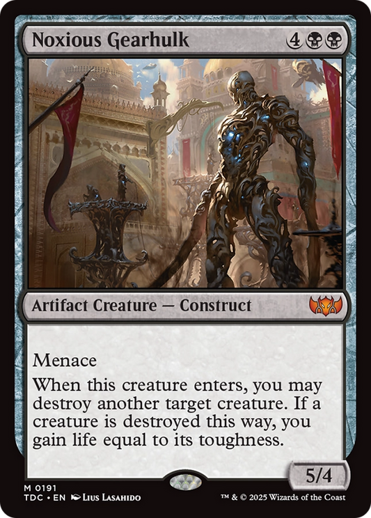 Noxious Gearhulk (191) - Commander: Tarkir: Dragonstorm