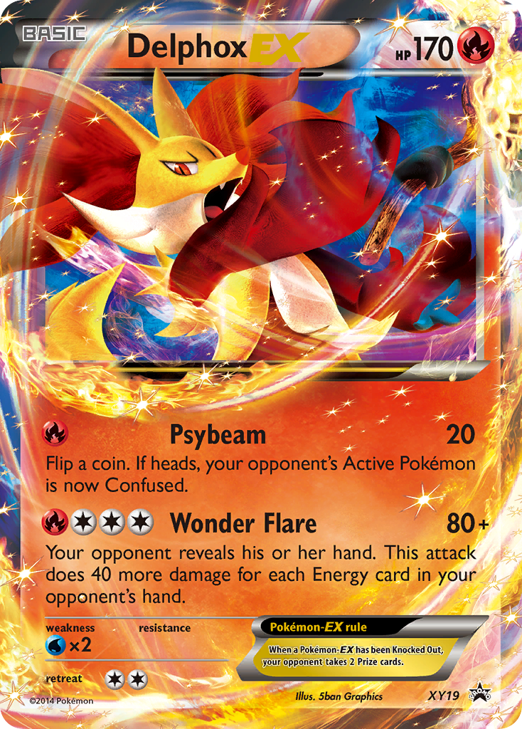 Delphox EX (XY19) [XY: Black Star Promos] | Silver Goblin