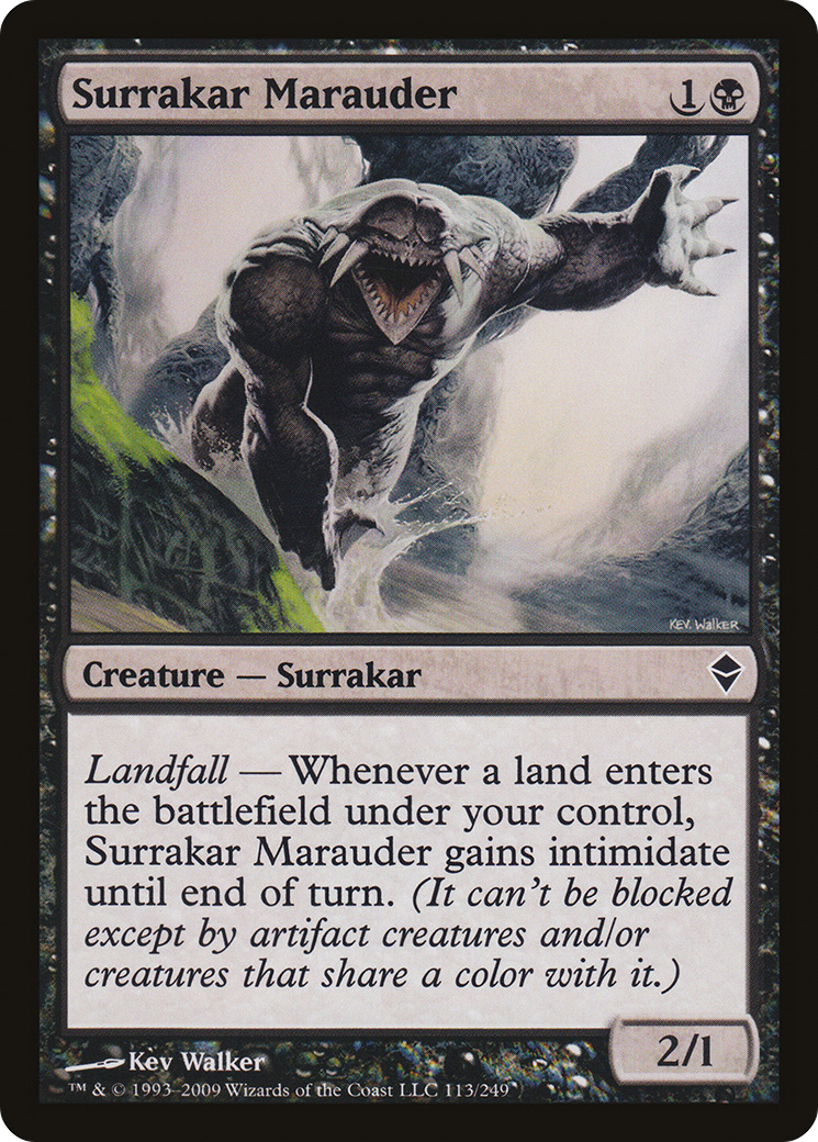Surrakar Marauder [Zendikar] Foil