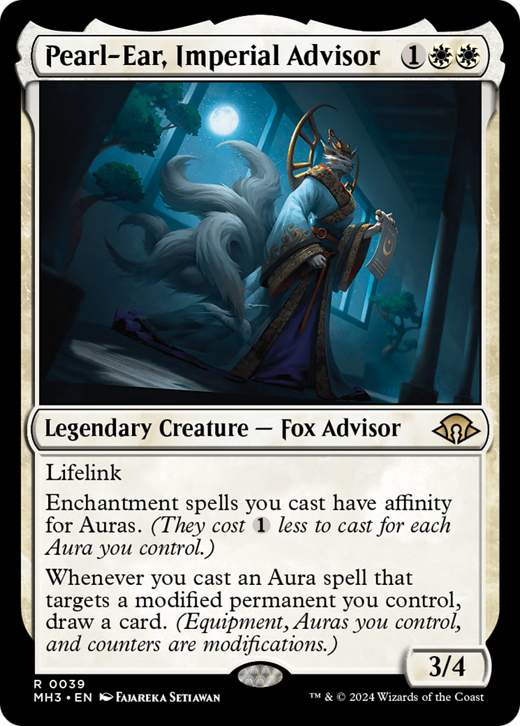 Pearl-Ear, Imperial Advisor (039) Foil - Modern Horizons 3