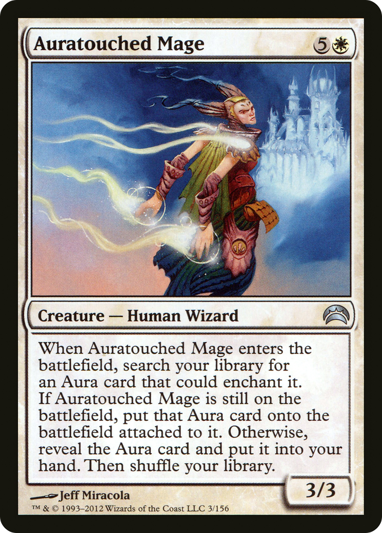 Auratouched Mage (003) Foil - Planechase 2012