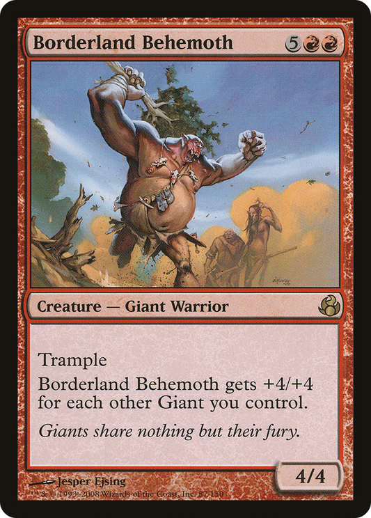 Borderland Behemoth [Morningtide] Foil