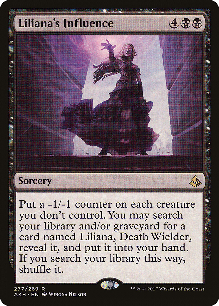 Liliana's Influence (277) - Amonkhet