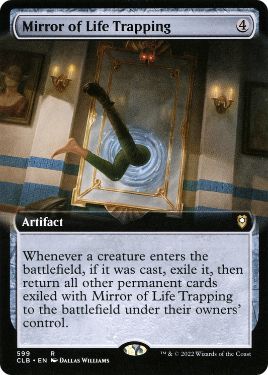 Mirror of Life Trapping (Extended Art) [Commander Legends: Battle for Baldur's Gate] Foil