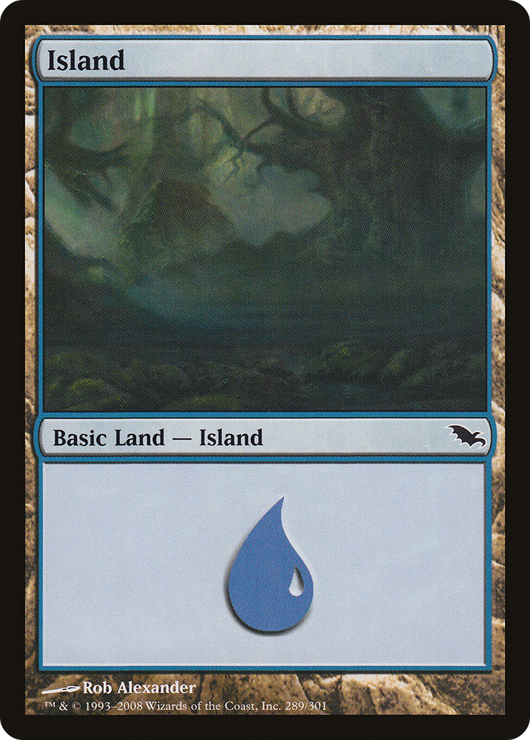 Island (289) [Shadowmoor] Foil