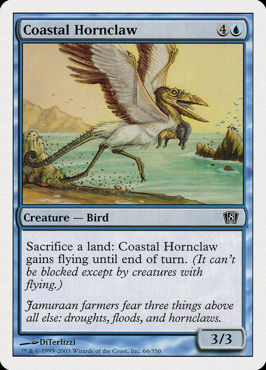Coastal Hornclaw [Eighth Edition] Foil