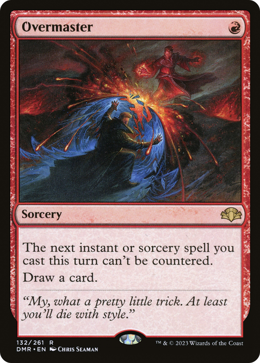 Overmaster [Dominaria Remastered] Foil